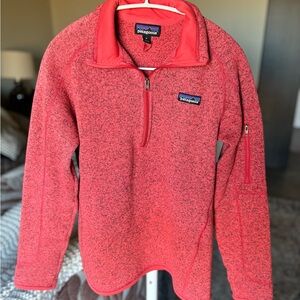 Patagonia Women's Heathered Quarter-Zip Sweater